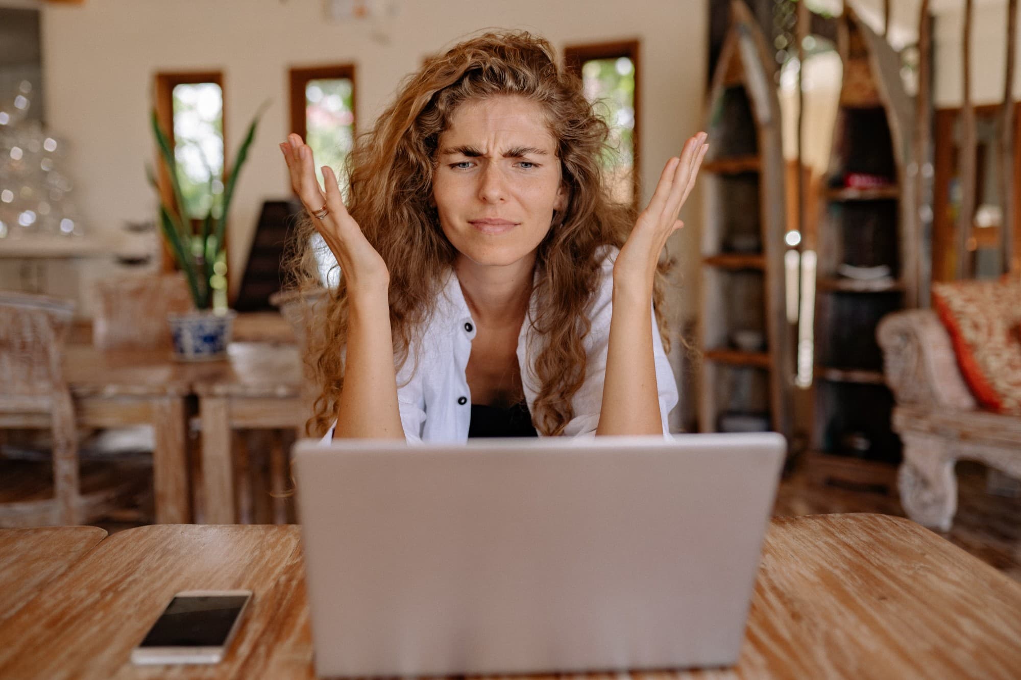 A woman feeling overwhelmed and unsupported